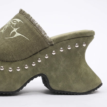 Chunky Platform Mules - Tami