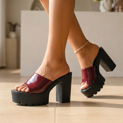 Chunky Platform Sandals - Marta