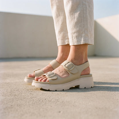 Chunky Platform Sandals - Renee