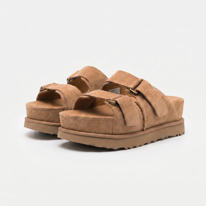Chunky Platform Slip-On Sandals - Josefina