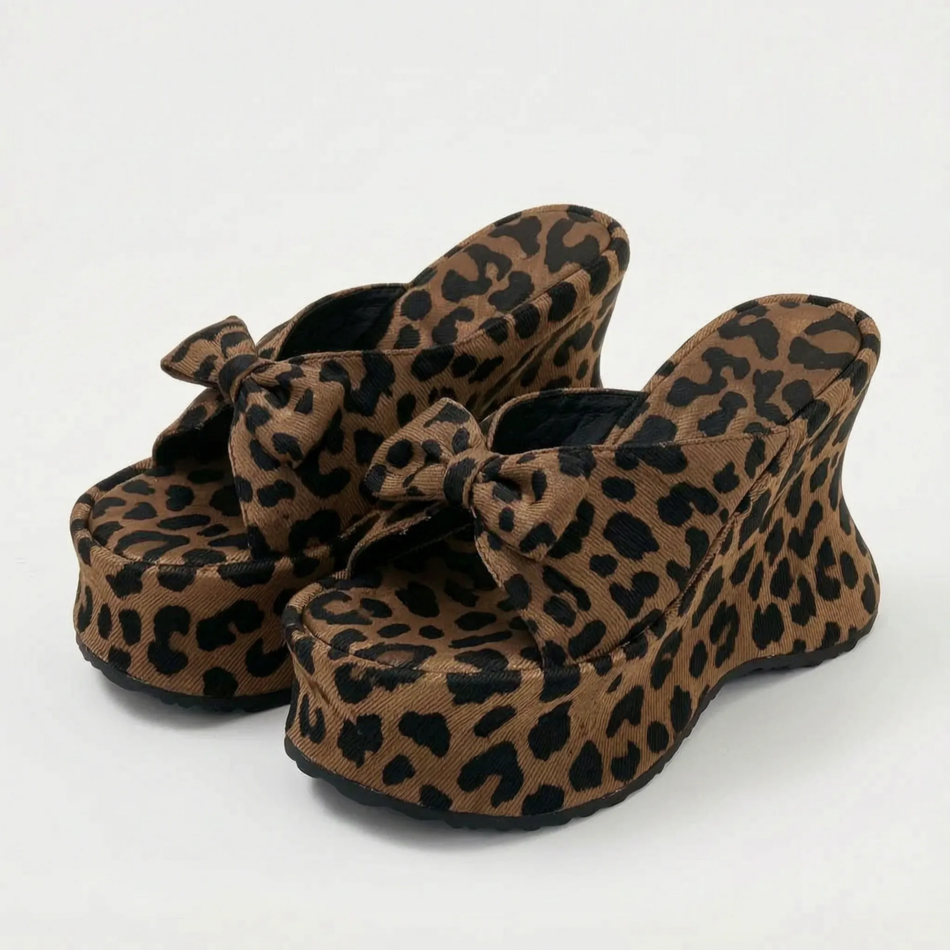 Chunky Platform Wedge Sandals - Dianna