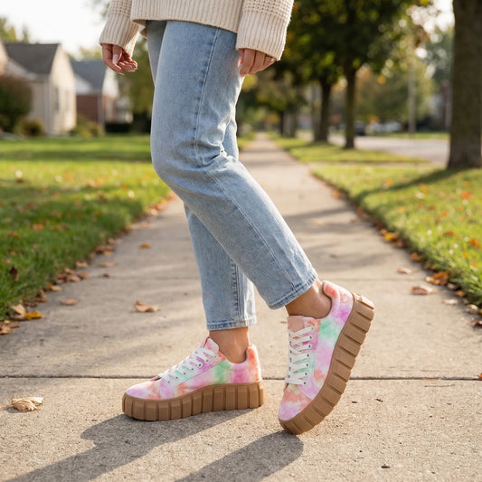 Chunky Sole Casual Women's Sneaker - Melissa