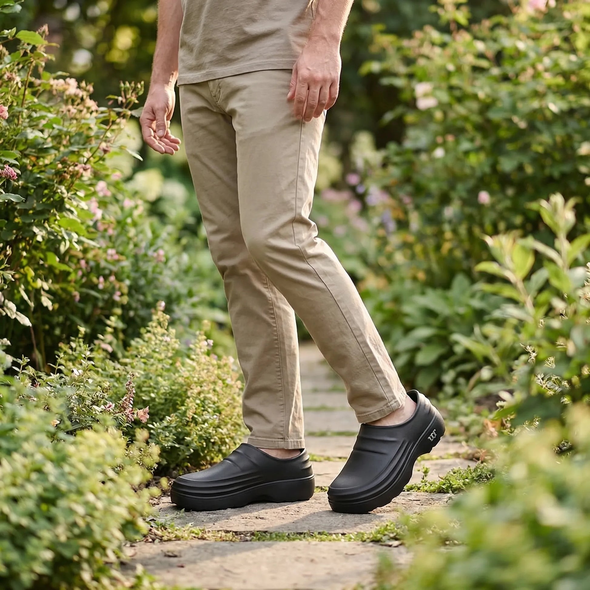 Chunky Sole Slip-On Clog - Douglas