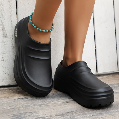 Chunky Sole Slip-On Clog - Douglas