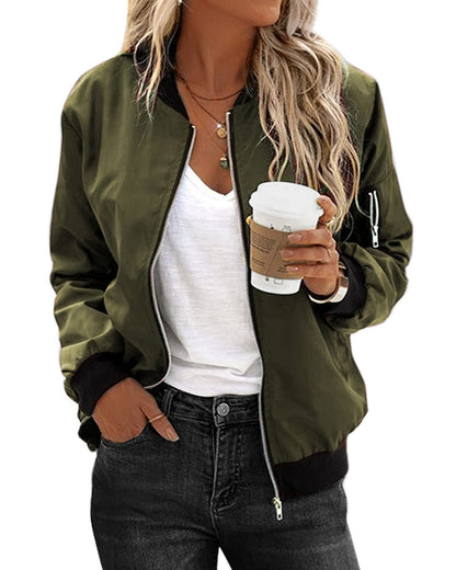 Vintage Bomber Jacket - Everly