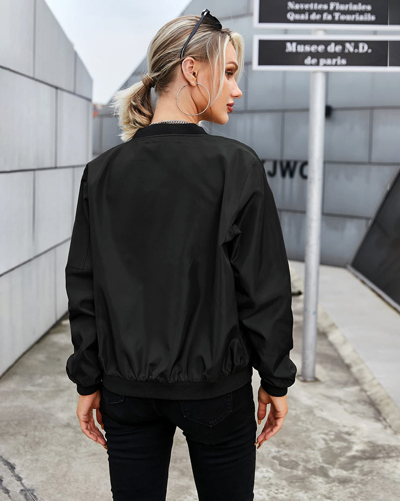 Vintage Bomber Jacket - Everly