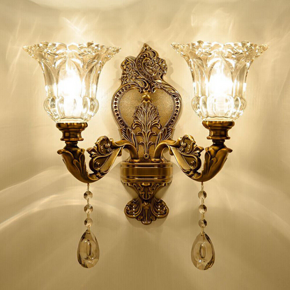 Vintage Gold Wall Lamp – Aureo