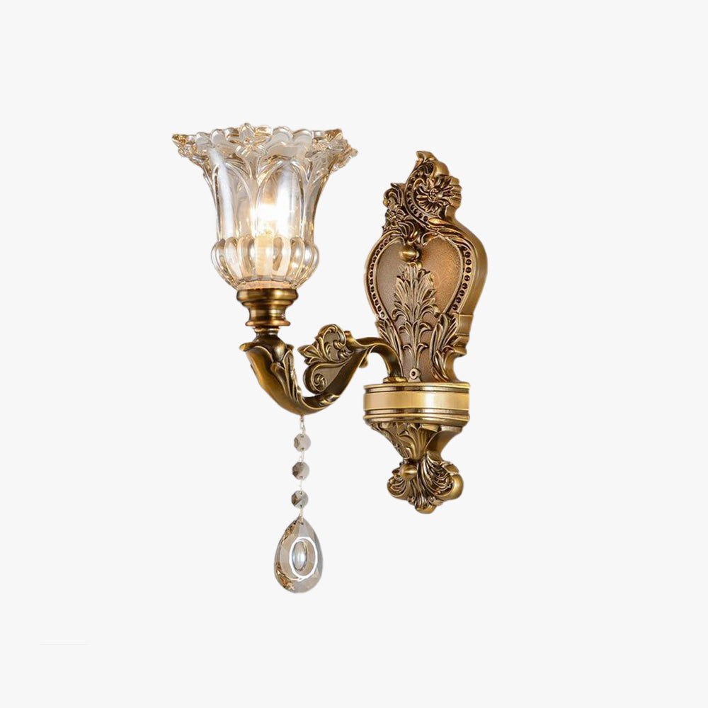 Vintage Gold Wall Lamp – Aureo
