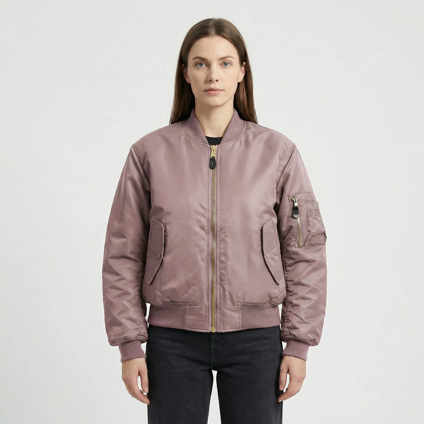 Classic Bomber Jacket Design - Nicole