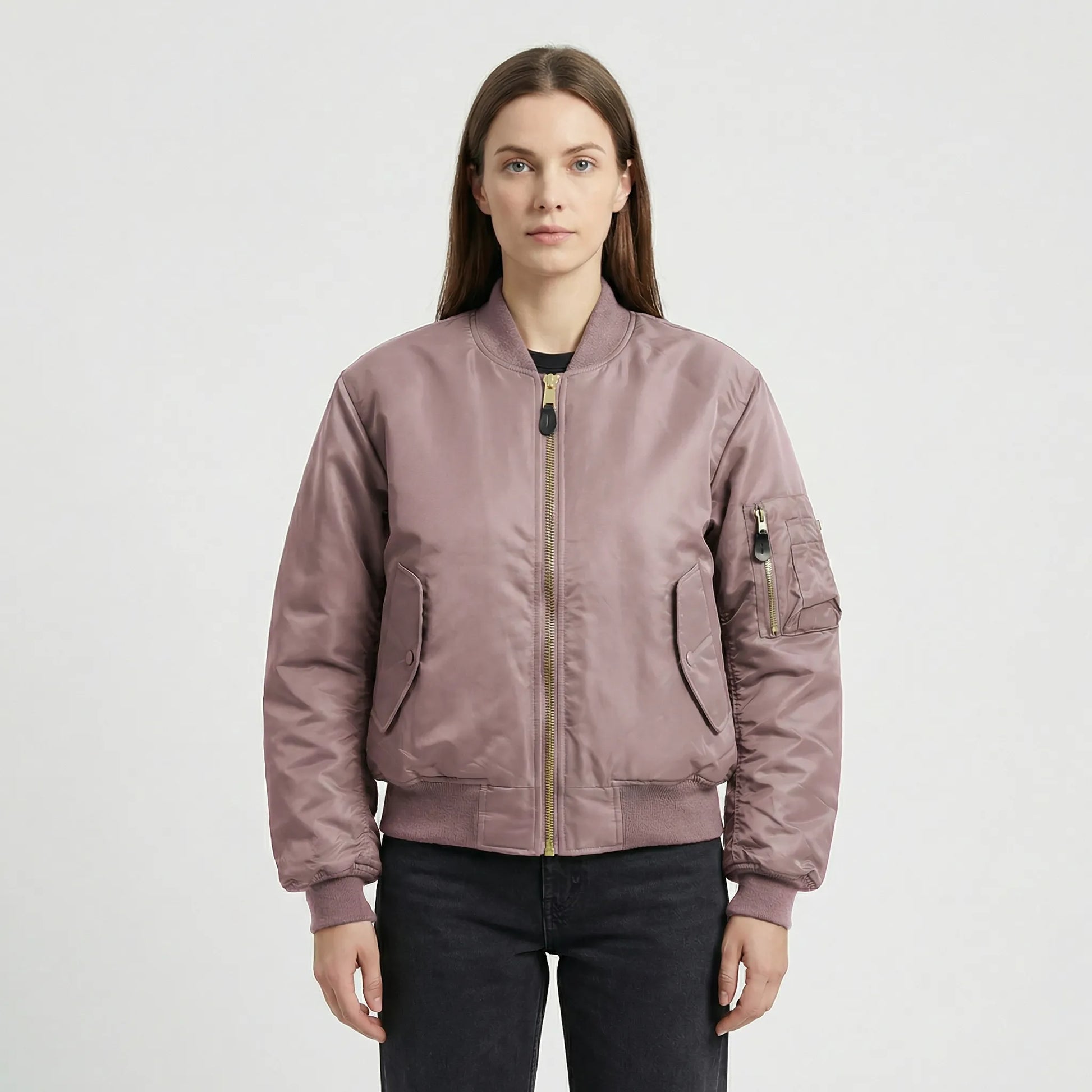 Classic Bomber Jacket Design - Nicole