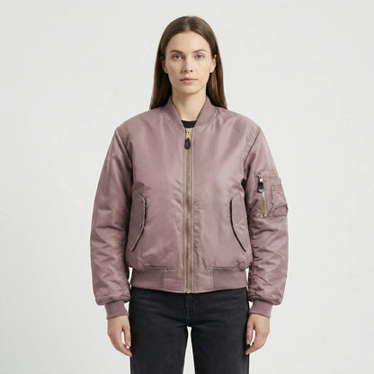 Classic Bomber Jacket Design - Nicole