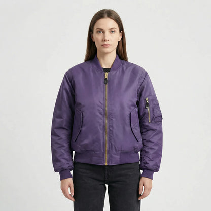 Classic Bomber Jacket Design - Nicole
