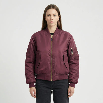 Classic Bomber Jacket Design - Nicole