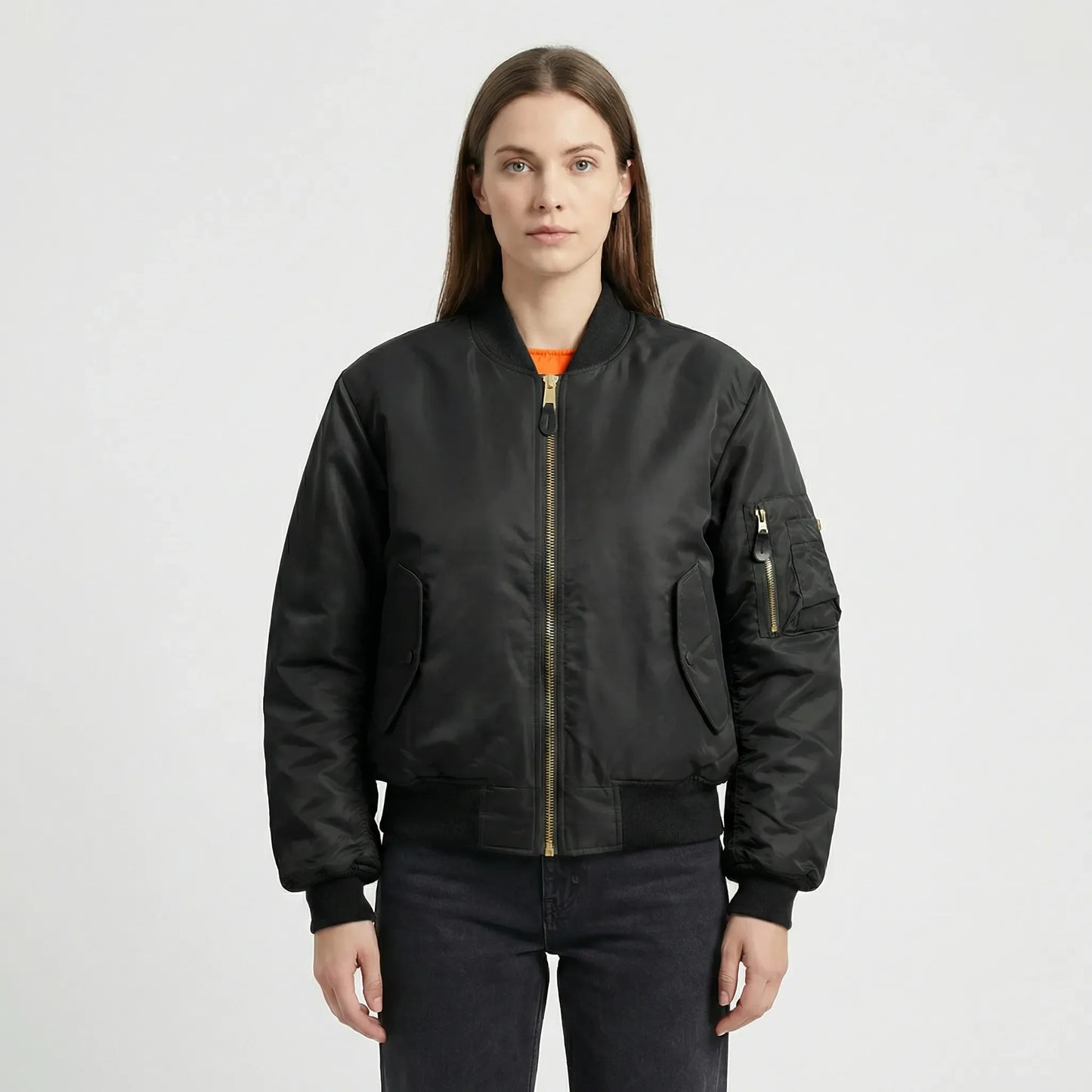 Classic Bomber Jacket Design - Nicole