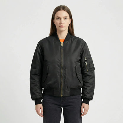 Classic Bomber Jacket Design - Nicole