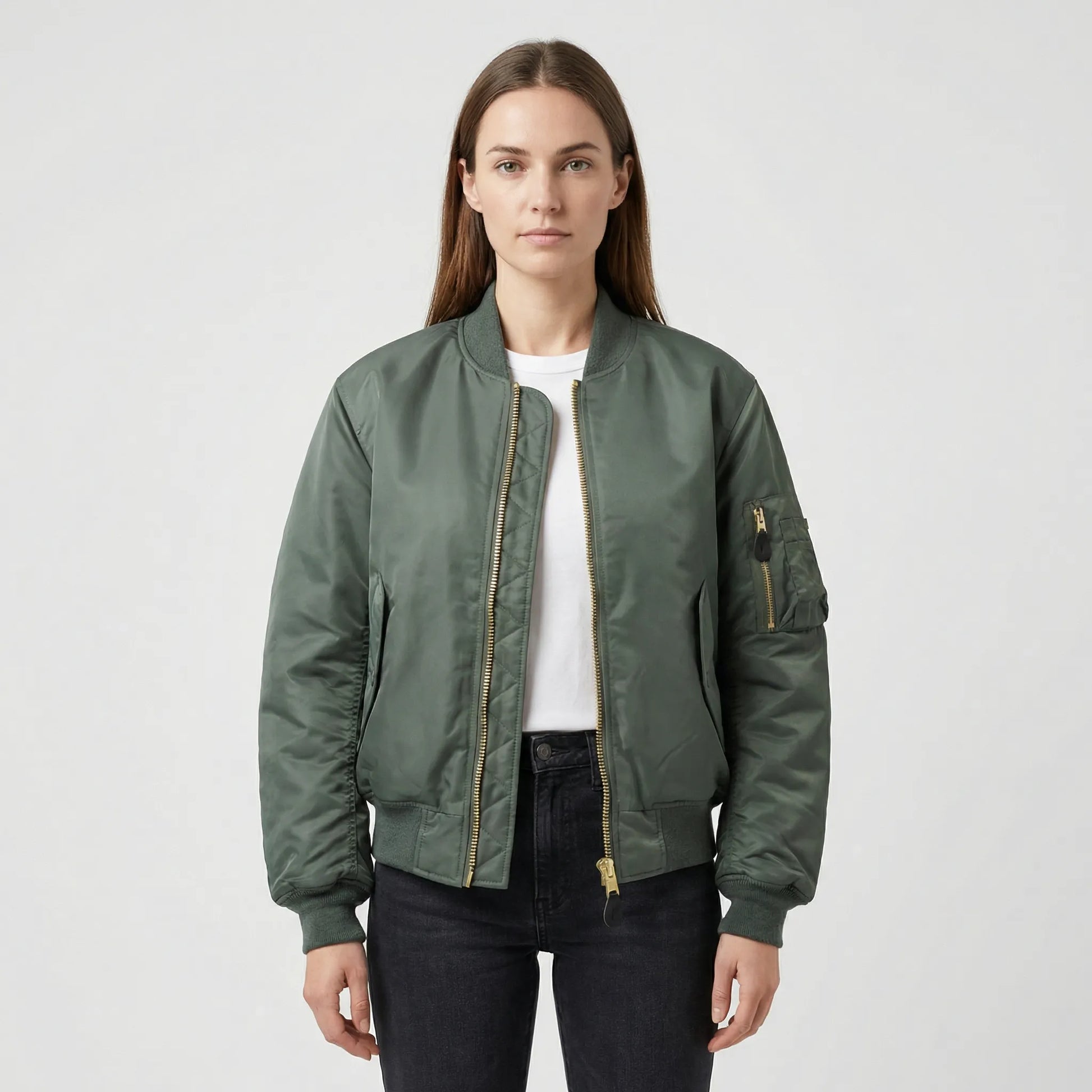 Classic Bomber Jacket Design - Nicole