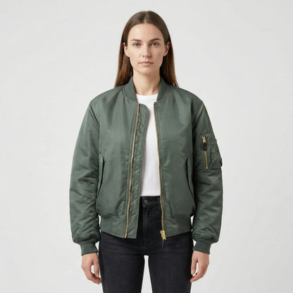 Classic Bomber Jacket Design - Nicole