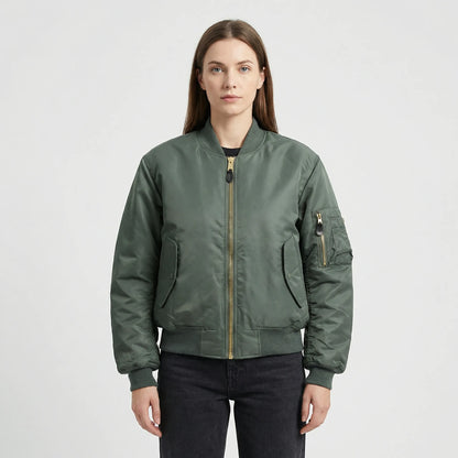 Classic Bomber Jacket Design - Nicole