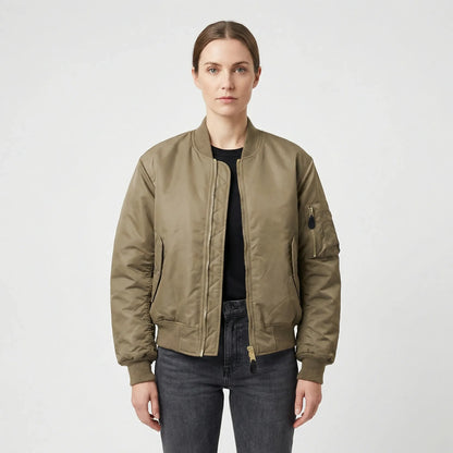 Classic Bomber Jacket Design - Nicole