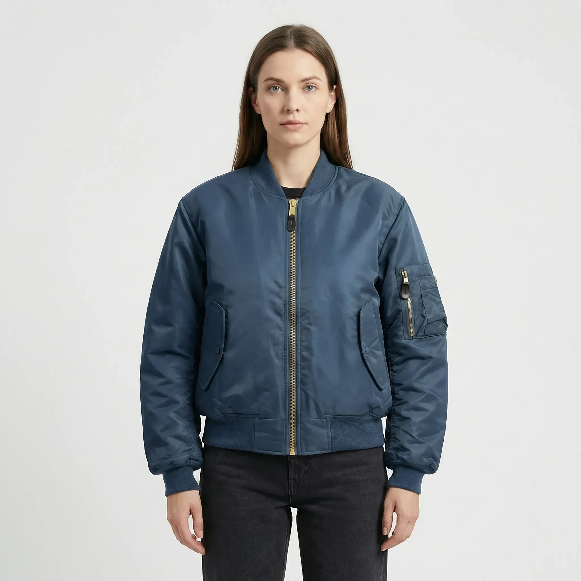 Classic Bomber Jacket Design - Nicole