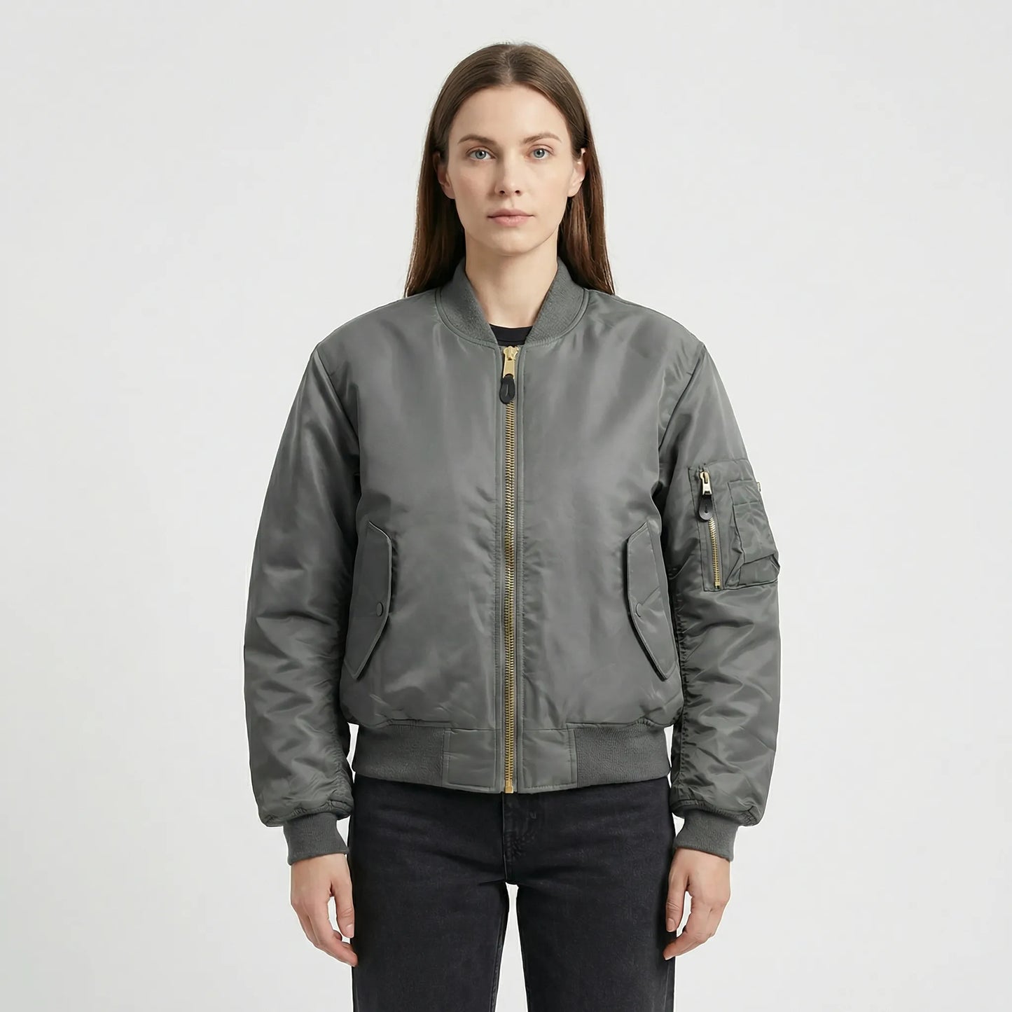 Classic Bomber Jacket Design - Nicole