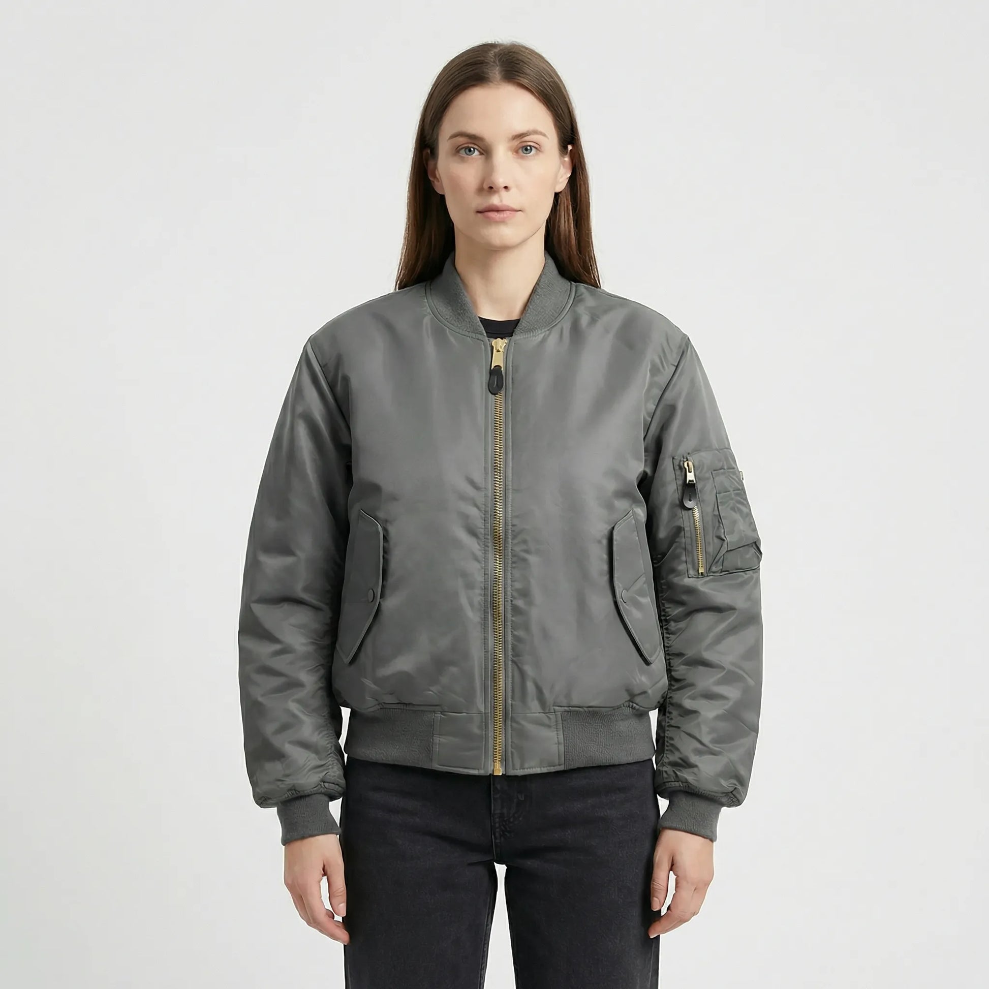 Classic Bomber Jacket Design - Nicole