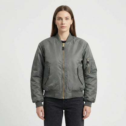 Classic Bomber Jacket Design - Nicole