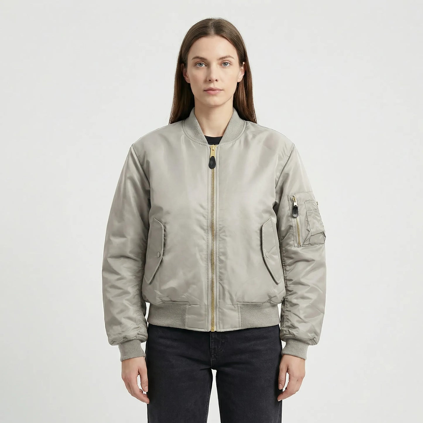 Classic Bomber Jacket Design - Nicole