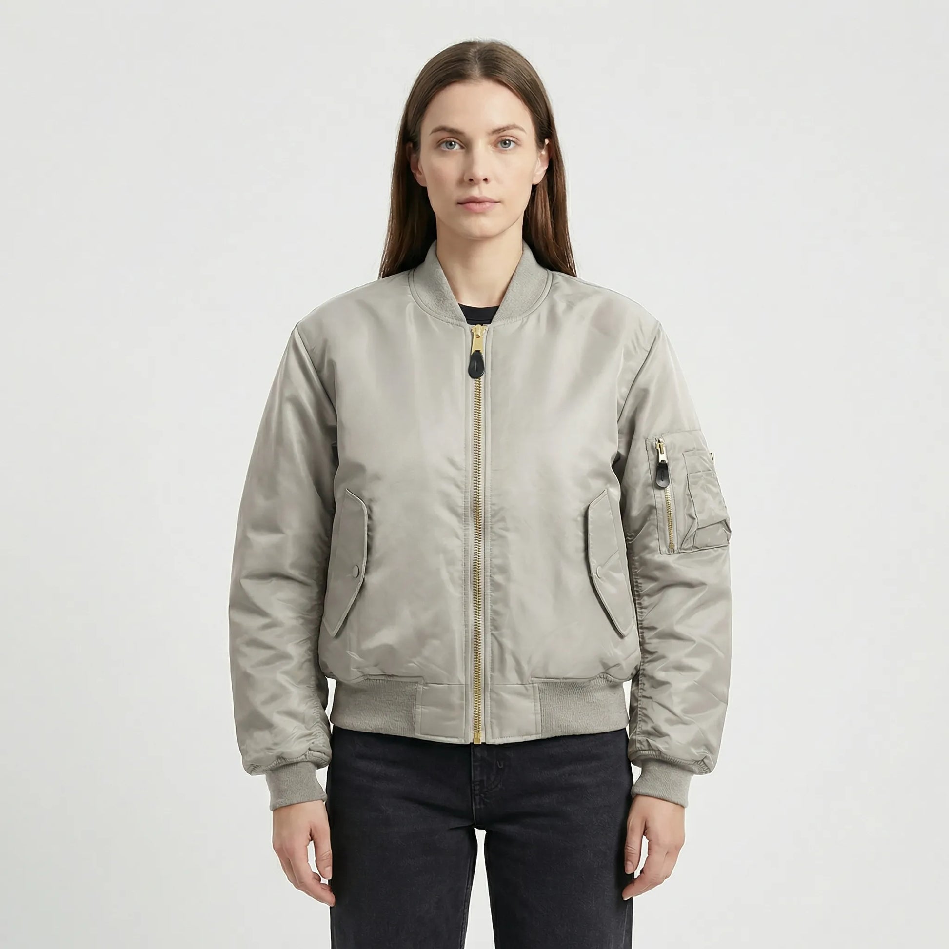 Classic Bomber Jacket Design - Nicole
