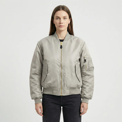 Classic Bomber Jacket Design - Nicole