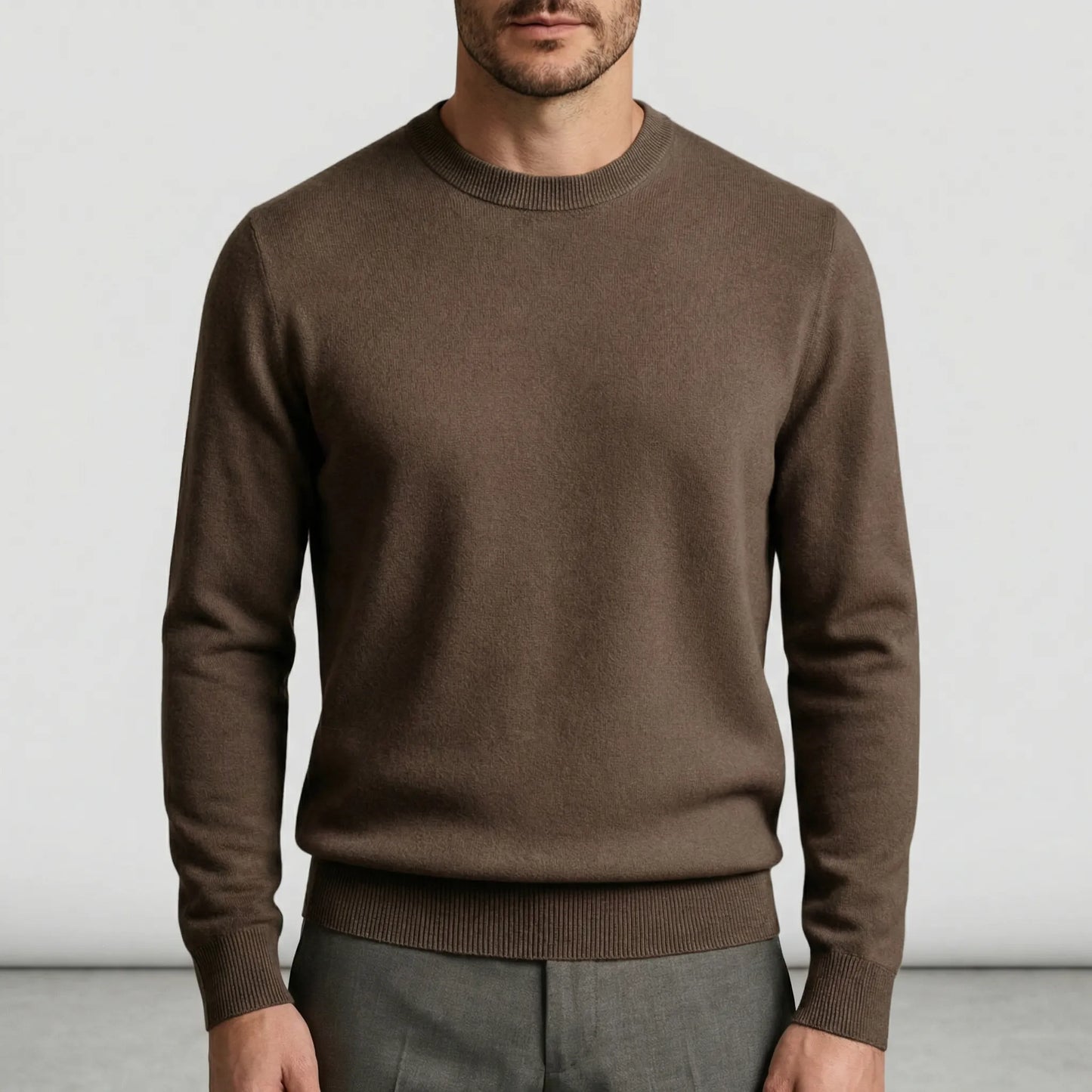 Classic Crew Neck Jumper - Ludwig