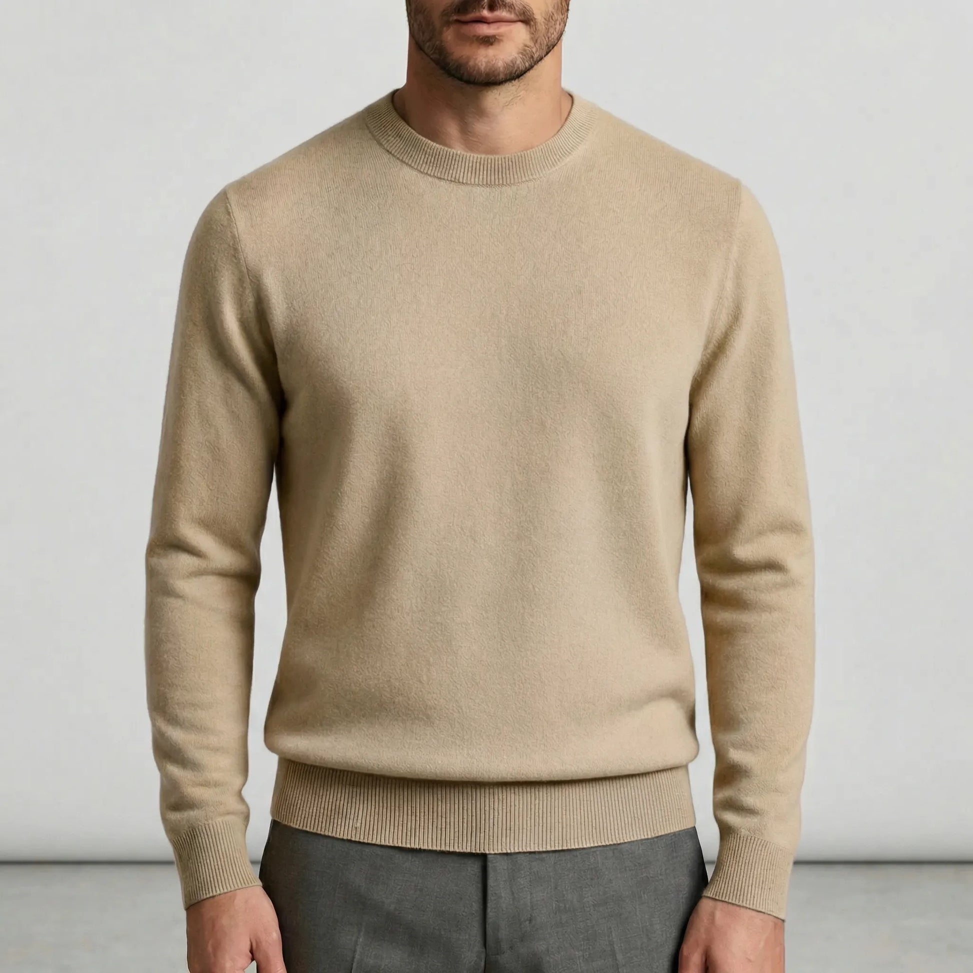 Classic Crew Neck Jumper - Ludwig