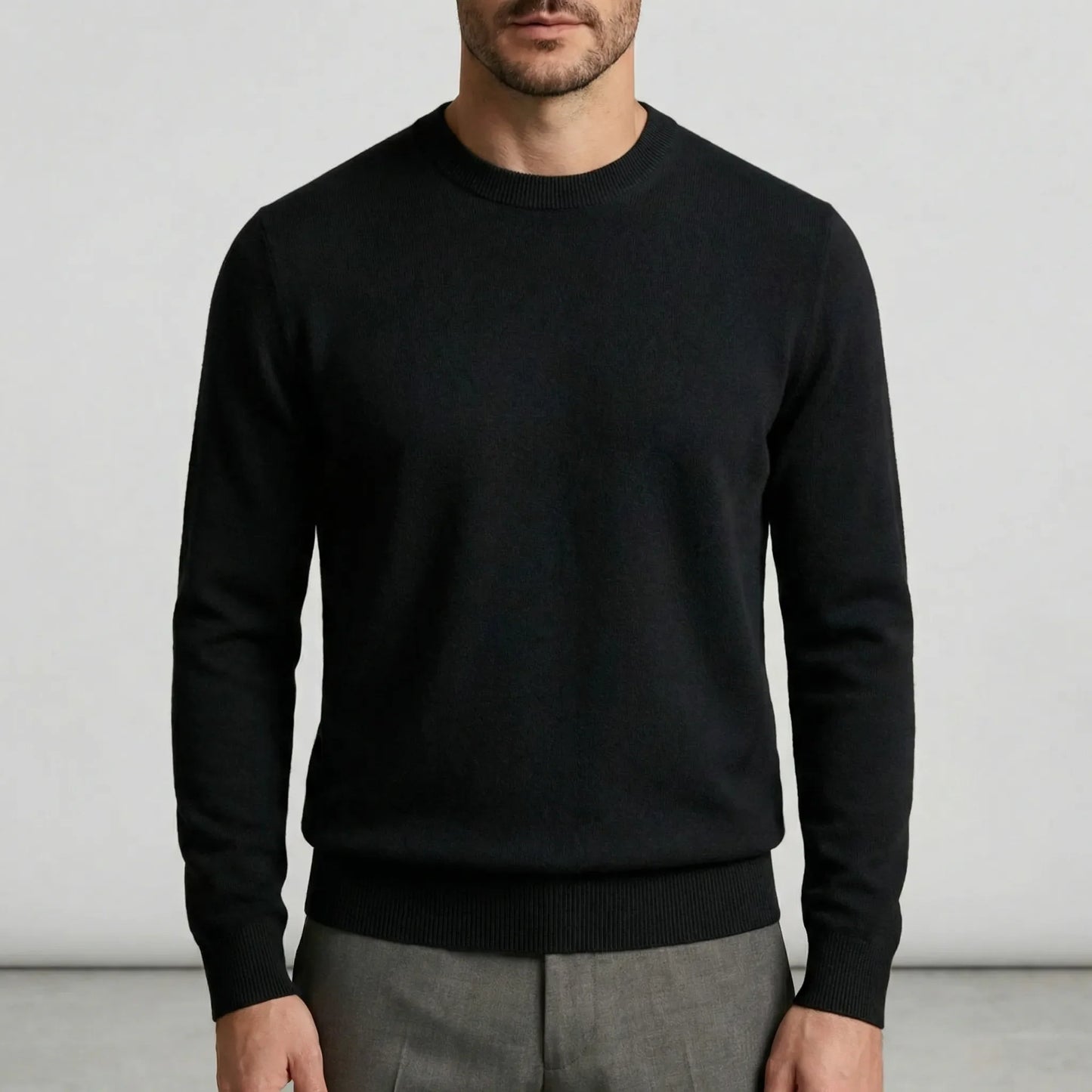 Classic Crew Neck Jumper - Ludwig
