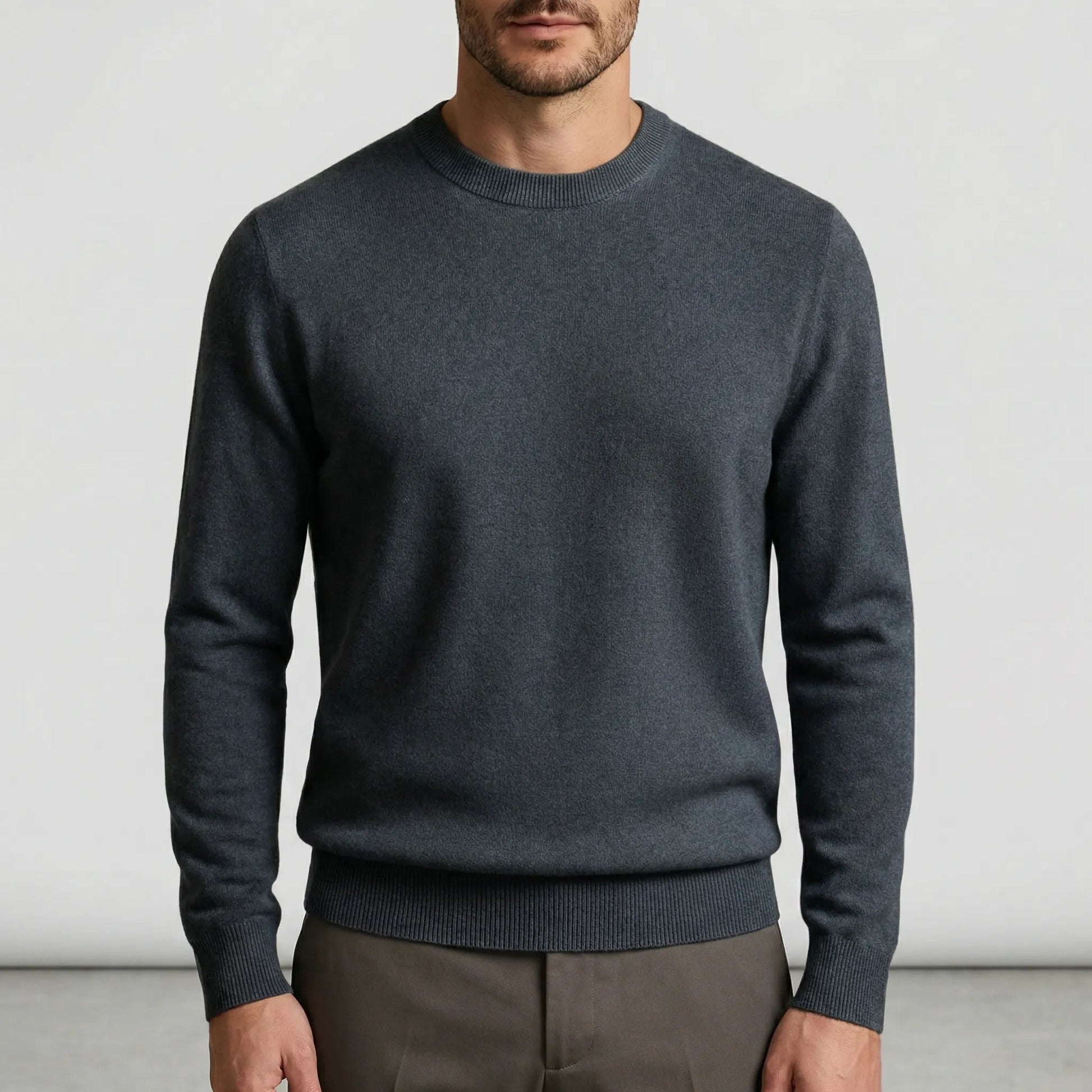 Classic Crew Neck Jumper - Ludwig