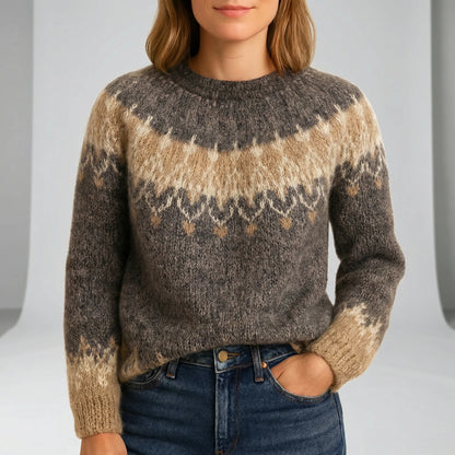 Classic Crew Neck Jumper - Xenia