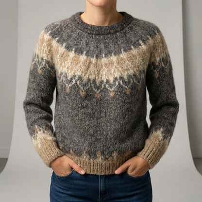 Classic Crew Neck Jumper - Xenia