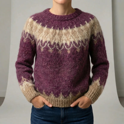 Classic Crew Neck Jumper - Xenia