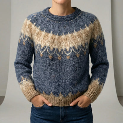 Classic Crew Neck Jumper - Xenia