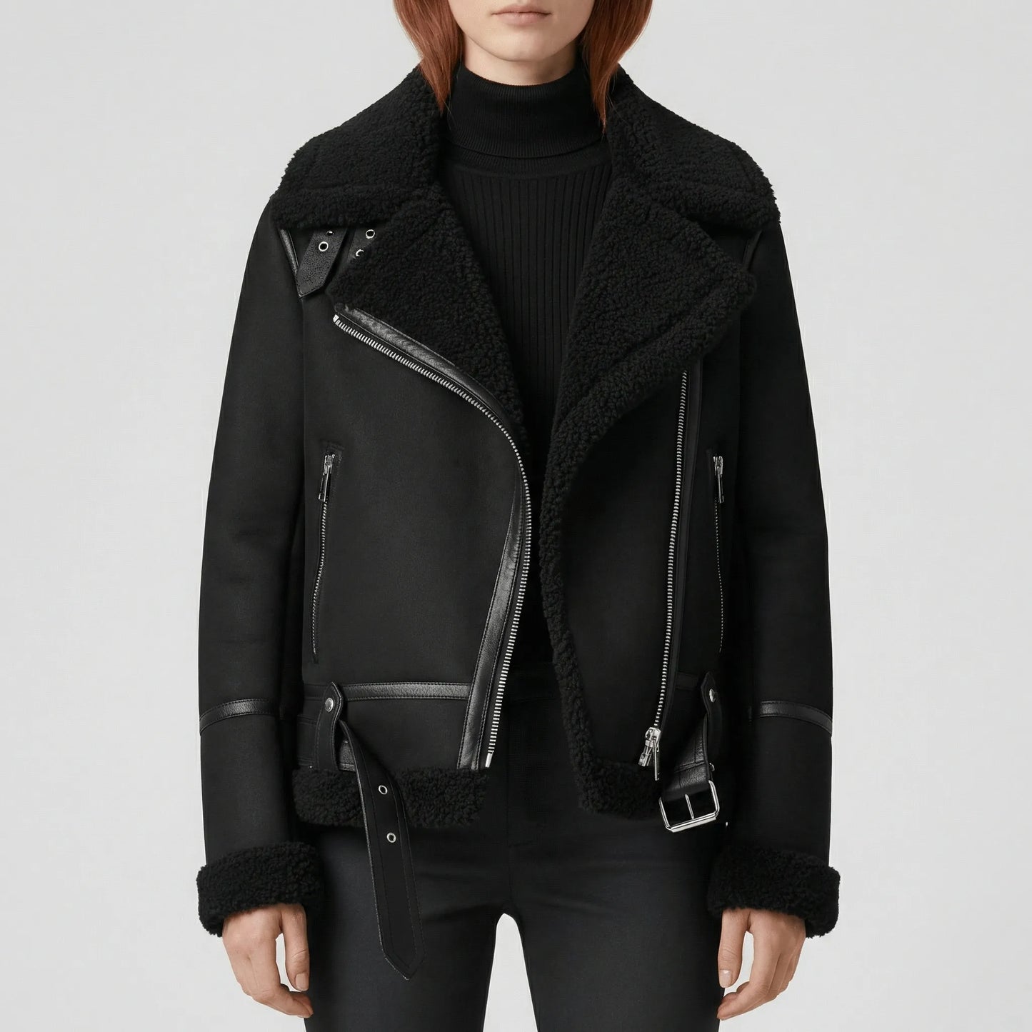 Classic Fluffy-Lined Jacket - Sophie