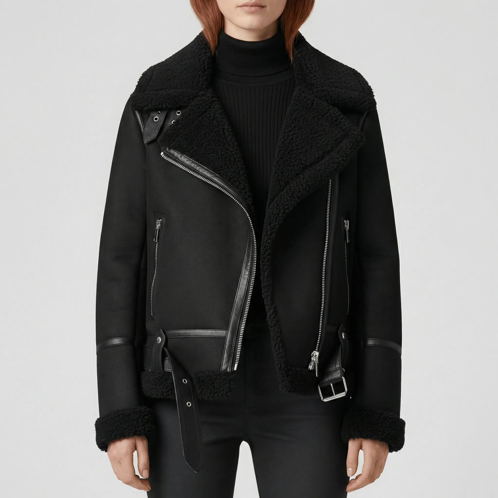 Classic Fluffy-Lined Jacket - Sophie
