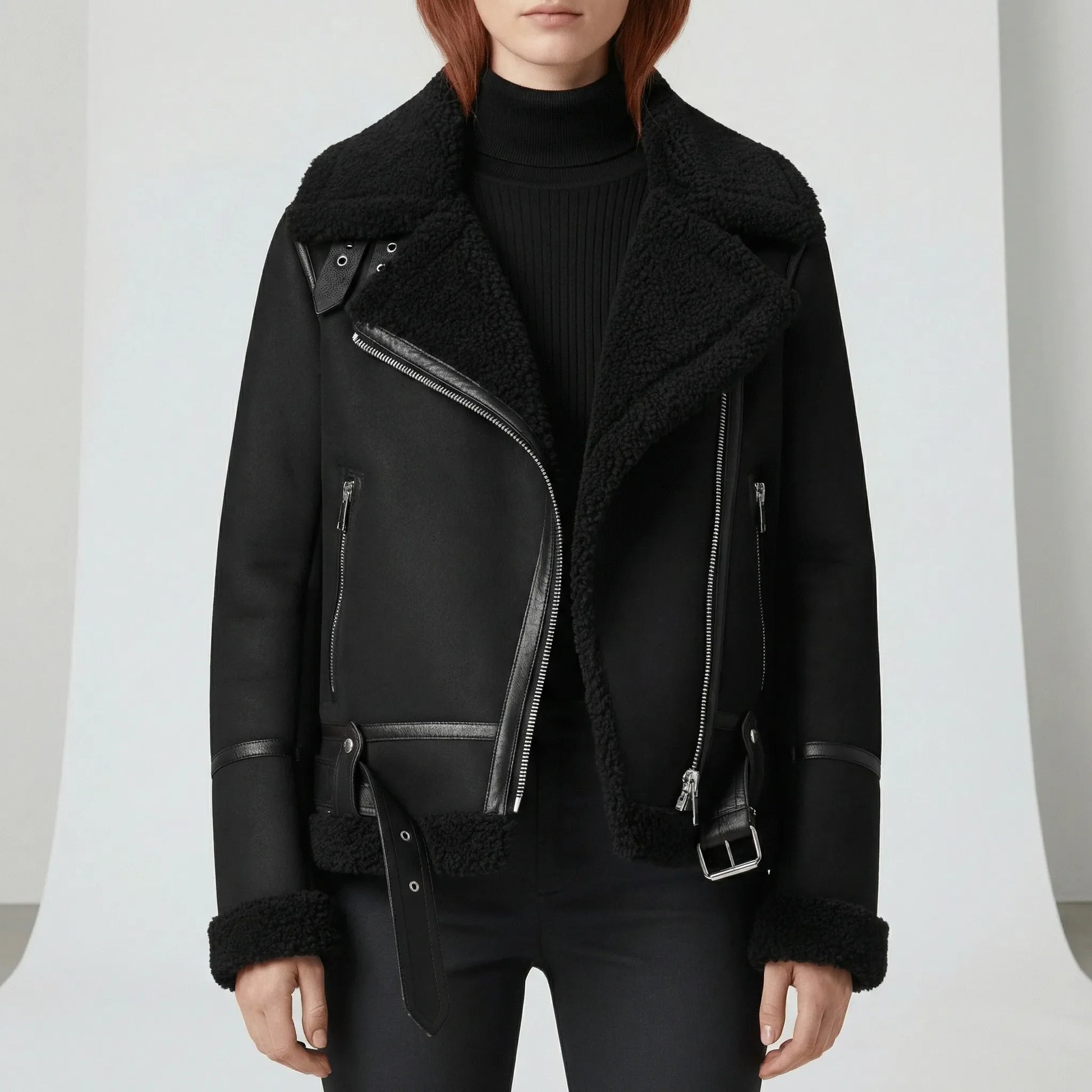 Classic Fluffy-Lined Jacket - Sophie