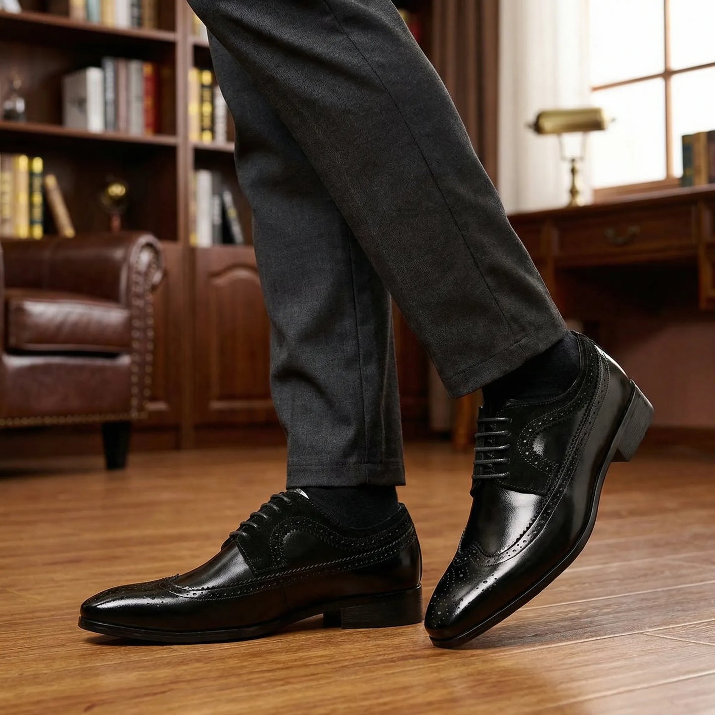Classic Lace-Up Dress Shoes - Ian