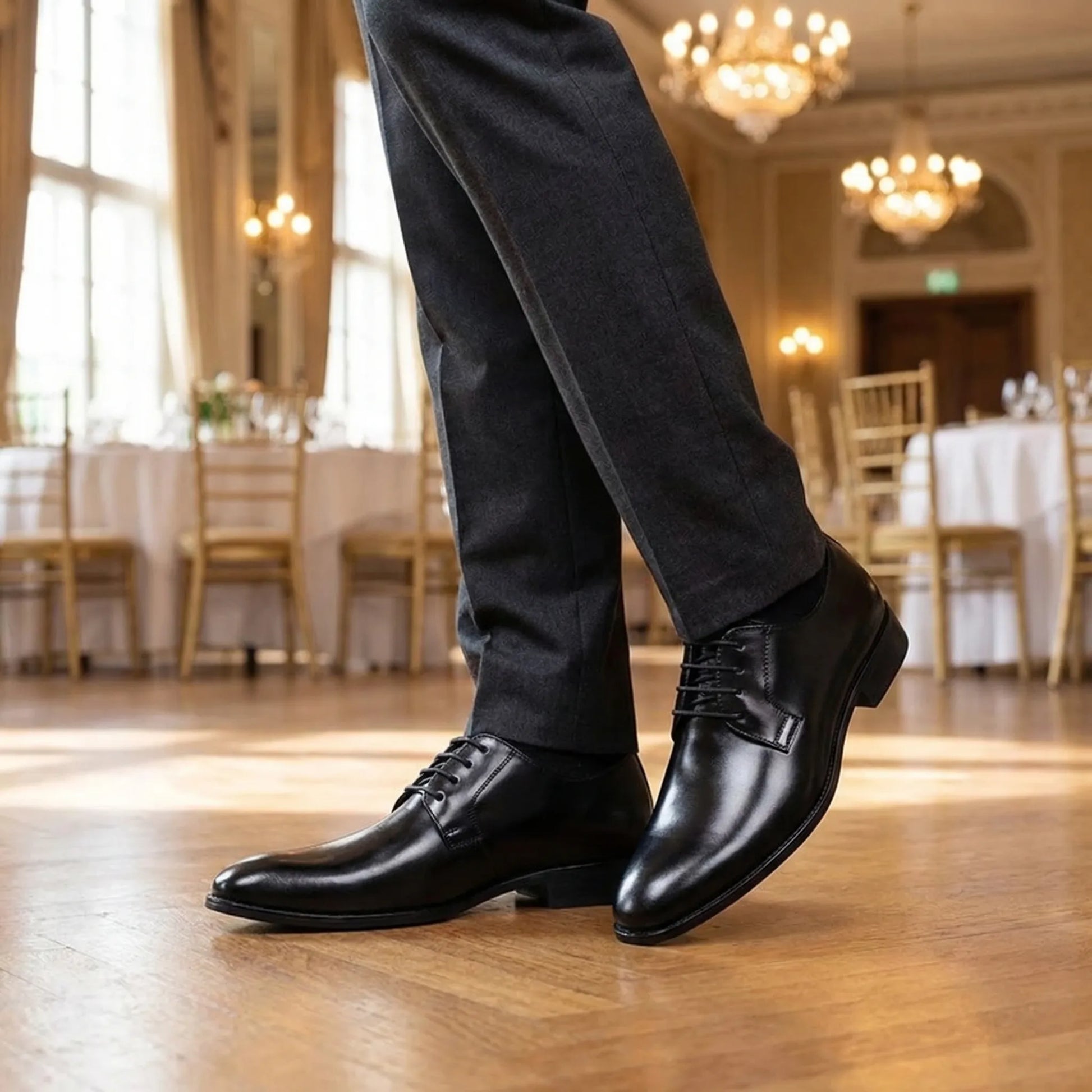 Classic Lace-Up Formal Dress Shoe - Jake