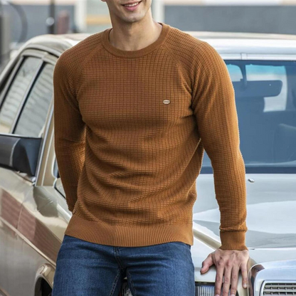 Classic Men's Crew-Neck Jumper - Stuart