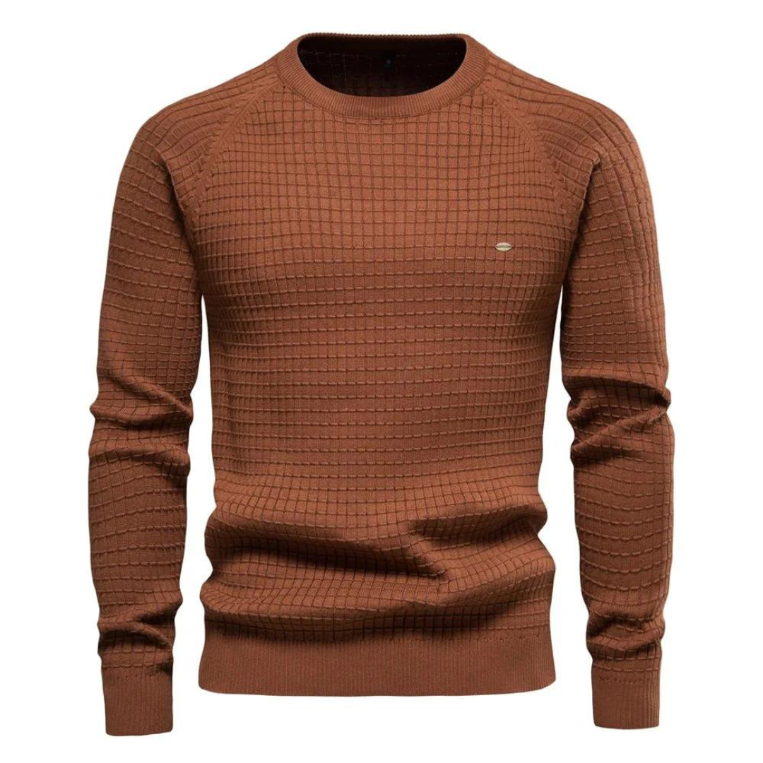 Classic Men's Crew-Neck Jumper - Stuart