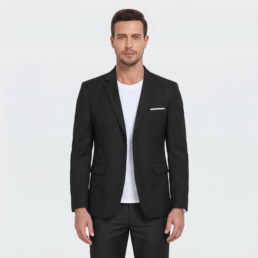 Classic Notch-Lapel Men's Blazer - Laurence