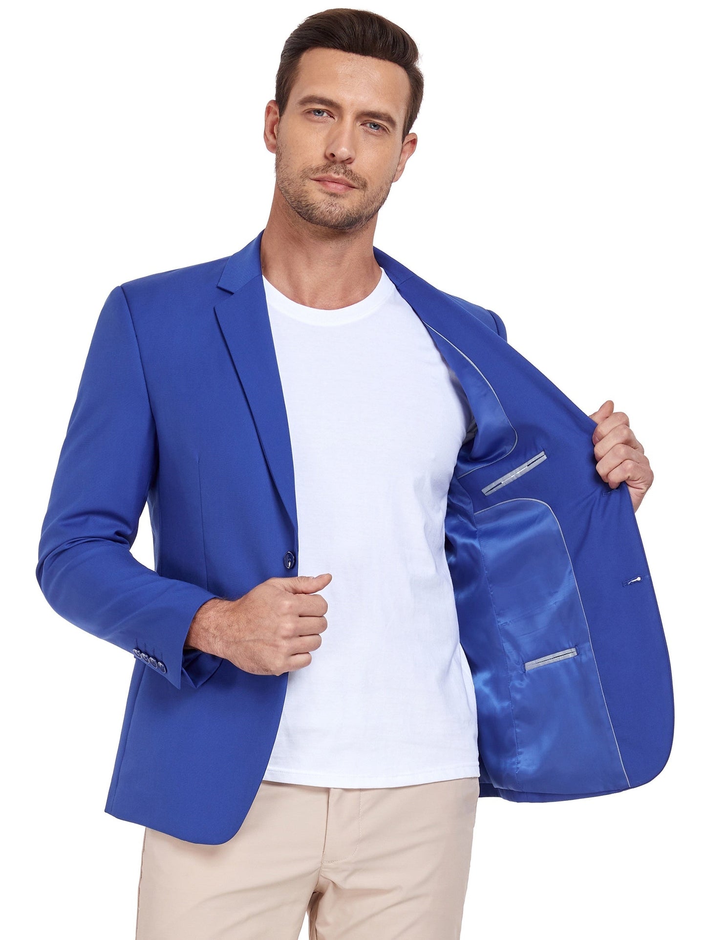 Classic Notch-Lapel Men's Blazer - Laurence
