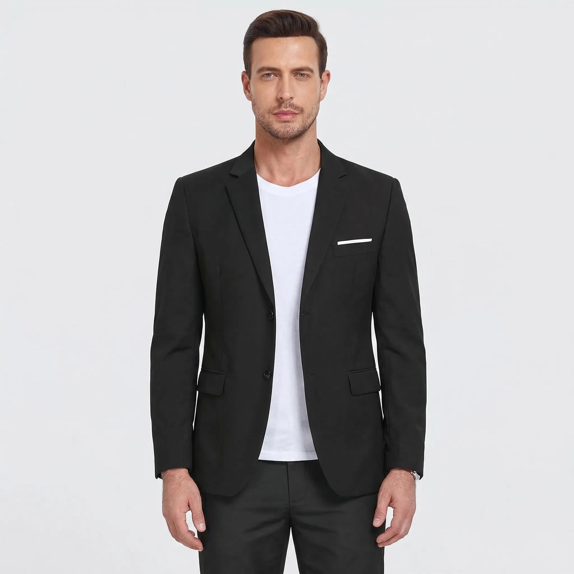 Classic Notch-Lapel Men's Blazer - Laurence