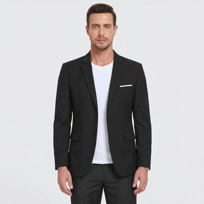 Classic Notch-Lapel Men's Blazer - Laurence