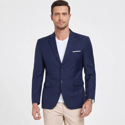 Classic Notch-Lapel Men's Blazer - Laurence